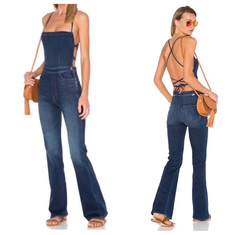 M O T H E R  : :  The Tie Back Jumpsuit in Power Play